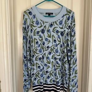 INC International Concepts Light Blue Sweater